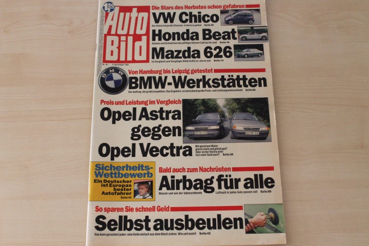 Deckblatt Auto Bild (45/1991)